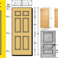 Interior Door Size Chart In Cm