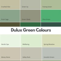 Interior Dulux Paint Green Colour Chart