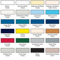 Interlux Brightside Paint Color Chart