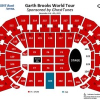 Intrust Bank Arena Seating Chart Garth Brooks