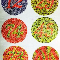 Ishihara Colour Blindness Test Charts