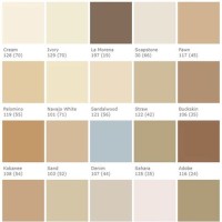 Ivory Paint Colour Chart