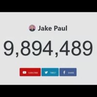 Jake Paul Subscriber Count Chart