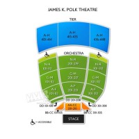 James K Polk Theater Seating Chart