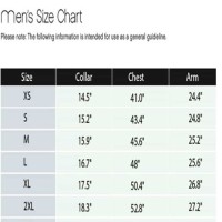 Jared Lang Shirt Size Chart