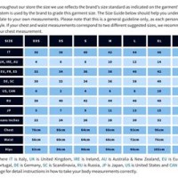 Jeans Size Chart Conversion European