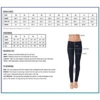 Jeans Size Chart Uk