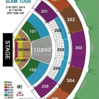 Jiffy Lube Live Interactive Seating Chart With Seat Numbers