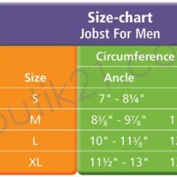 Jobst Men 8217 S Pression Socks Size Chart