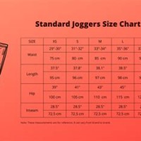 Jogger Pants Size Chart Women S