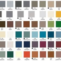 Johnsonite Traditional Wall Base Color Chart