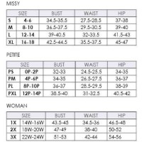 Jones New York Jeans Size Chart