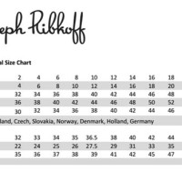 Joseph Ribkoff Size Chart Uk