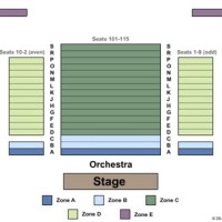 Joyce Theater Seating Chart Nyc