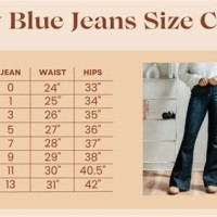 Judy Blue Denim Size Chart