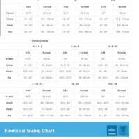 K Swiss Shoe Size Chart Cm