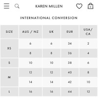 Karen Millen Size Chart 2