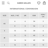 Karen Millen Size Chart