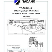 Kato Crane Load Chart 50 Ton