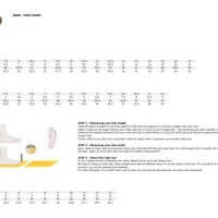 Keen Printable Size Chart