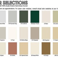 Kelly Moore Exterior Paint Color Chart