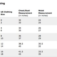 Kenh Cole Peacoat Size Chart