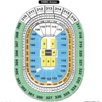 Keybank Center Detailed Seating Chart With Seat Numbers