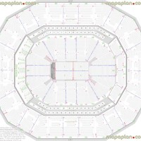 Kfc Yum Center Detailed Seating Chart