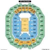 Kfc Yum Center Seating Chart