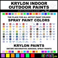 Krylon Colormaster Spray Paint Color Chart