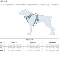 Kurgo Dog Harness Size Chart