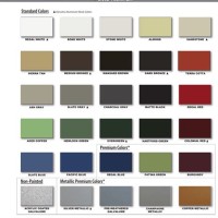 Kynar 500 Paint Color Chart