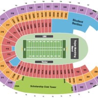 La Coliseum Seating Chart Row Numbers