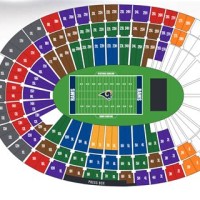 La Coliseum Seating Chart Seat Numbers