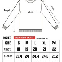 Lae Sweater Size Chart