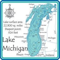 Lake Michigan Depth Chart Milwaukee