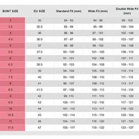 Lake Placid Figure Skates Size Chart