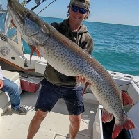 Lake St Clair Musky Trolling Charter