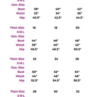 Lane Bryant Pants Size Chart