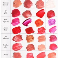 Lane Lipstick Color Chart