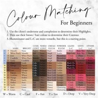 Lane Makeup Color Chart