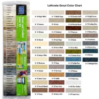 Laticrete Spectralock Grout Color Chart