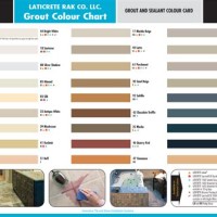 Laticrete Unsanded Grout Color Chart