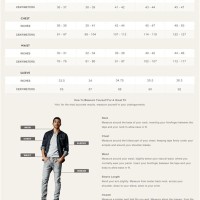 Lauren James Clothing Size Chart