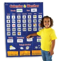 Learning Resources Calendar And Weather Pocket Chart