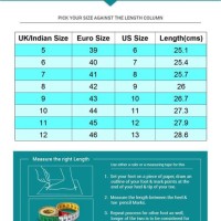 Lee Cooper Formal Shoes Size Chart