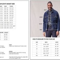 Levis T Shirt Men S Size Chart