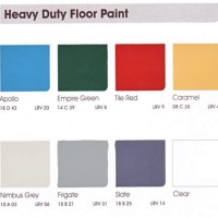 Leyland Heavy Duty Floor Paint Colour Chart