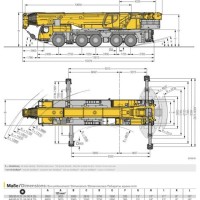 Liebherr 250t Crane Load Chart