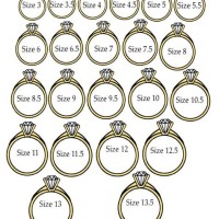 Life Size Ring Chart